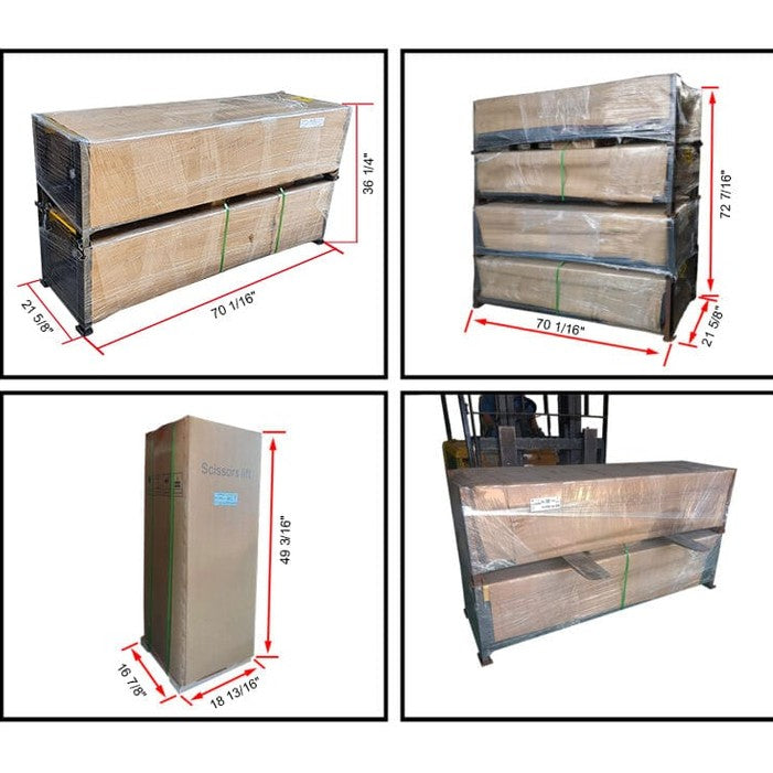 AMGO XL-9F 9,000 lb Flush Mount Scissor Lift