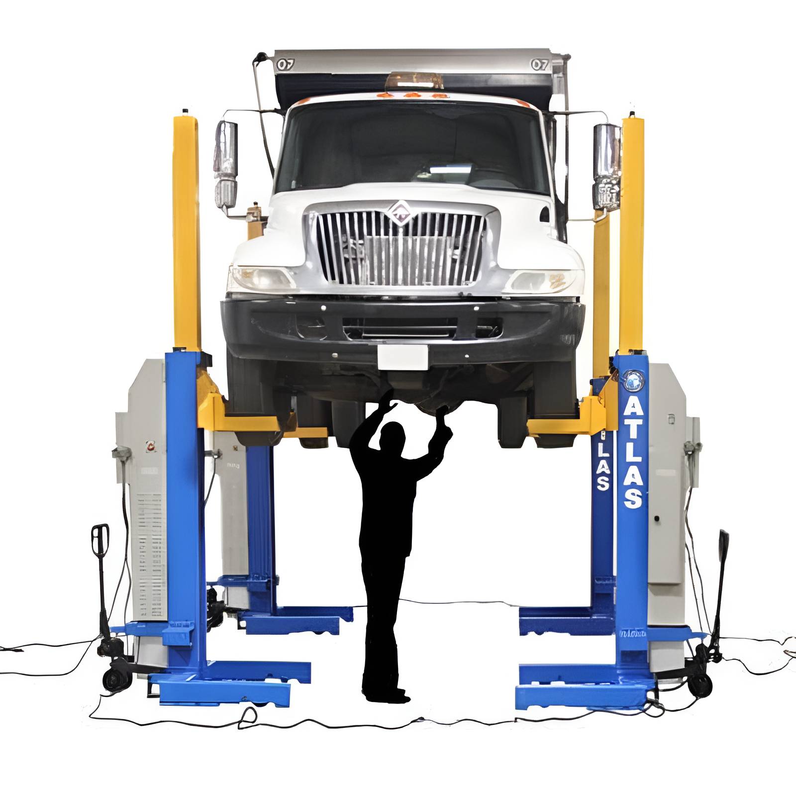 Atlas ML-4034BC 18,500lb Mobile Column Lift (4 Pack) - ALI Certified