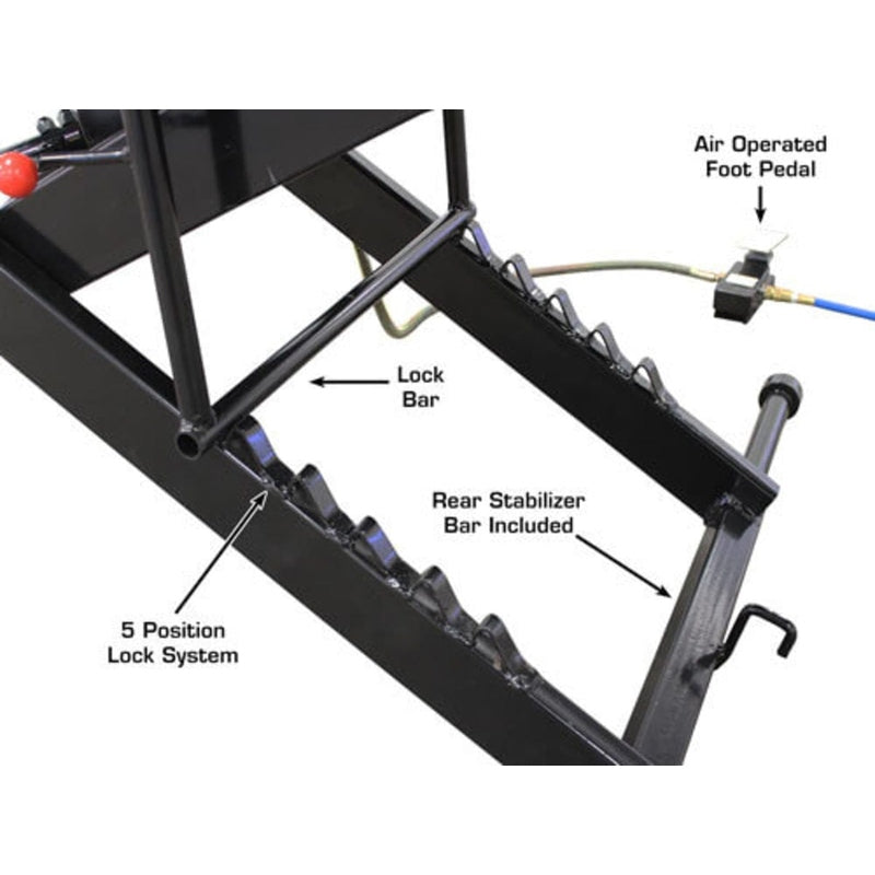 Atlas ACL XLT 1,000 lb. Air-Operated Motorcycle & ATV Lift