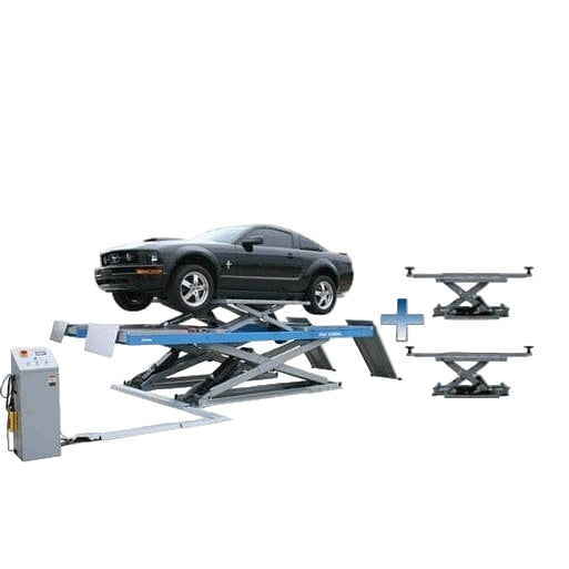 Atlas 12AWFSL Alignment Scissor Lift and RJ-6 Rolling Jack Combo