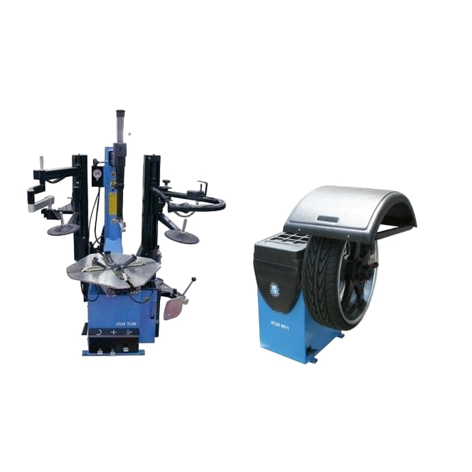 Atlas TC289DAA Tire Changer + WB11 Wheel Balancer Combo Package