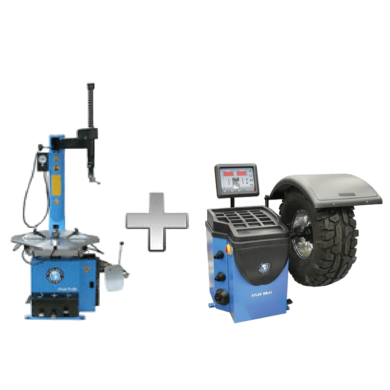 Atlas TC289 Tire Changer + WB41 Wheel Balancer Combo Package