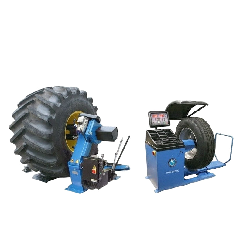 Atlas TTC303 Truck Tire Changer + WBT-210 Heavy Duty Wheel Balancer Combo