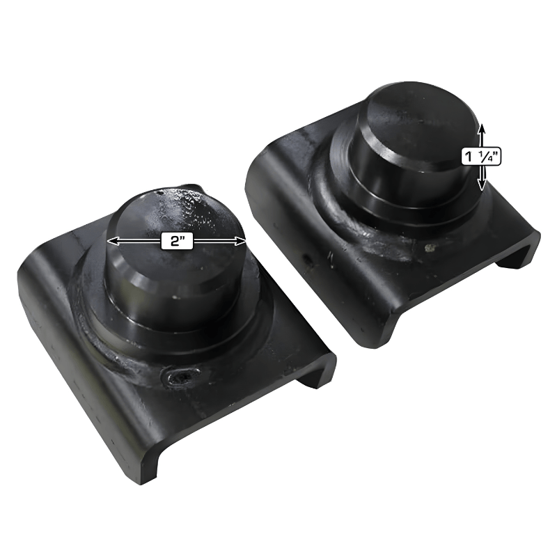 Atlas ATEATTDP-XSZ-7-6100 Frame Adapters/FTA, 2" Peg Size (1 PAIR)