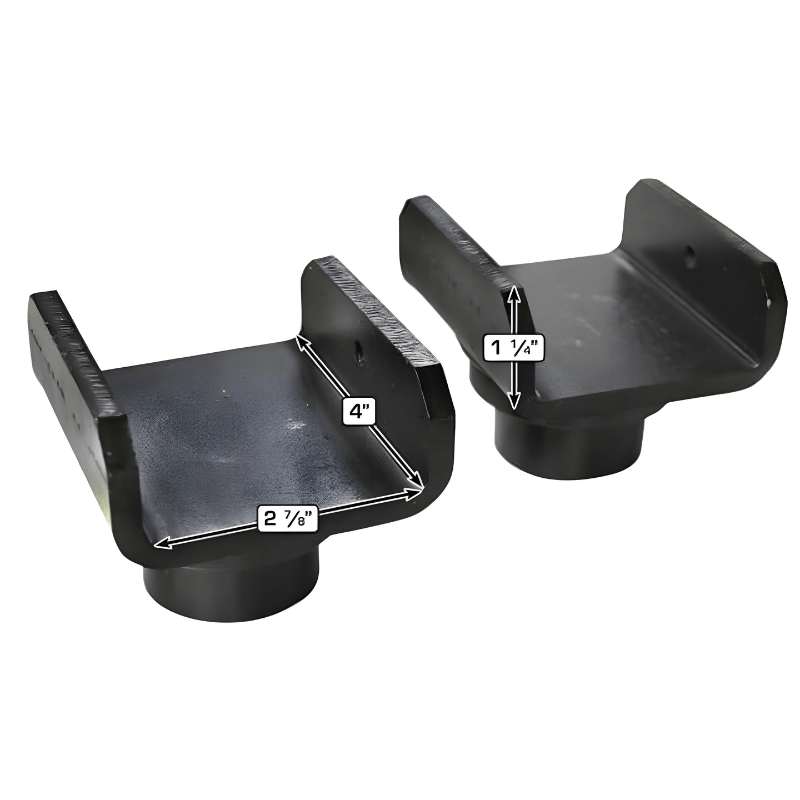 Atlas ATEATTDP-XSZ-7-6100 Frame Adapters/FTA, 2" Peg Size (1 PAIR)