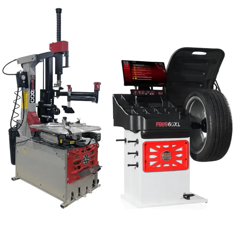 Atlas Platinum PTC600 Tire Changer Platinum PWB70 Wheel Balancer Package