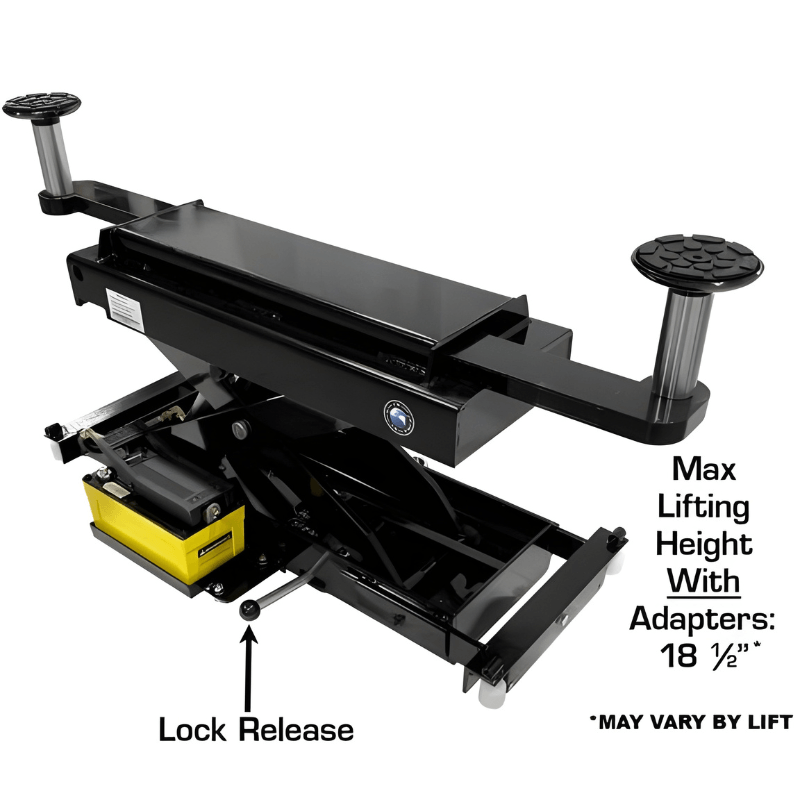 Atlas Pro9000 4-Post Lift + (2) RJ45A Rolling Bridge Jack Combo
