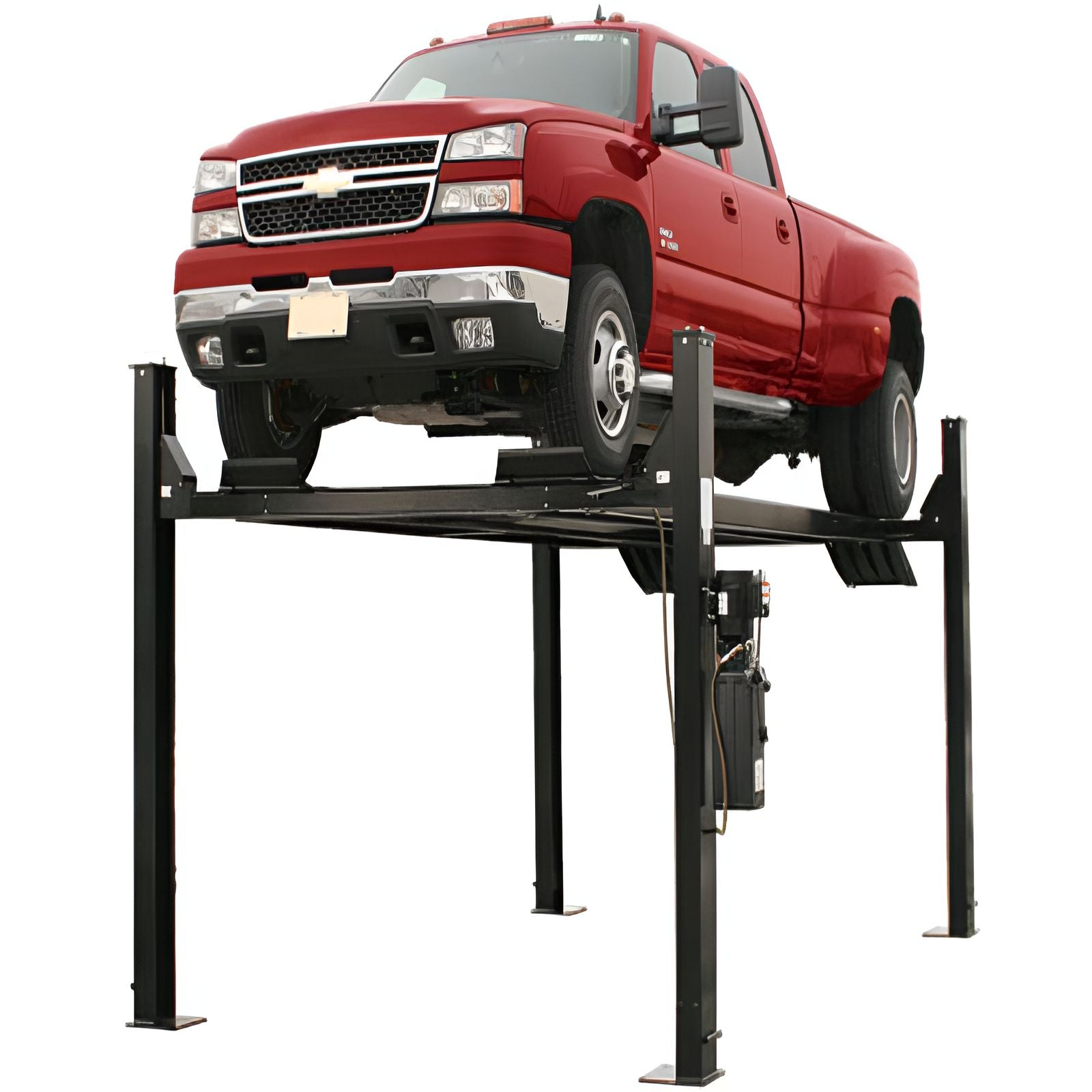 Atlas Pro9000 4-Post Lift + (2) RJ45A Rolling Bridge Jack Combo