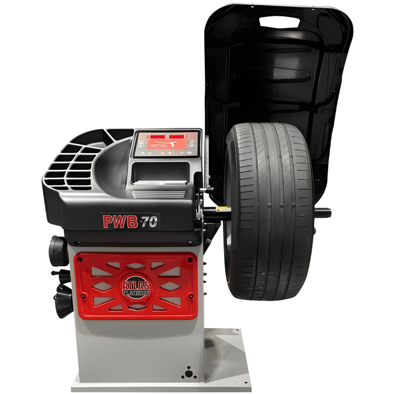 Atlas Platinum PWB70 Motorized Spin Wheel Balancer with Laser
