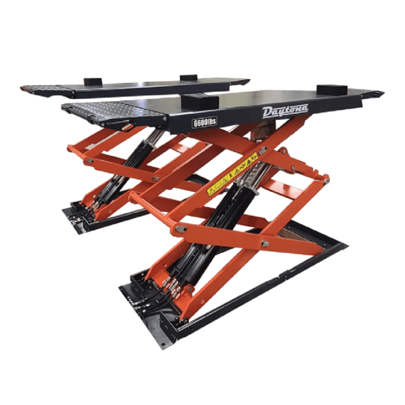 Daytona LHS7 6,600lb Full Rise Scissor Lift (Above Ground)