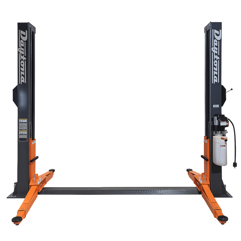 Daytona LTPF9 9,000lb 2-Post Floorplate Lift - Low Ceiling