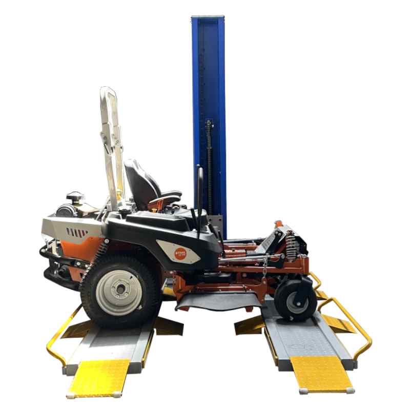 Ideal SC-2K-UTV-X 2,000lb Mower Lift Single Column Lift - 110V Duro Included