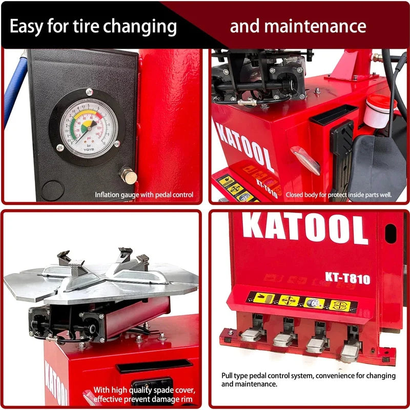Katool KT-T810 Wheel Clamp Tire Changer Machine