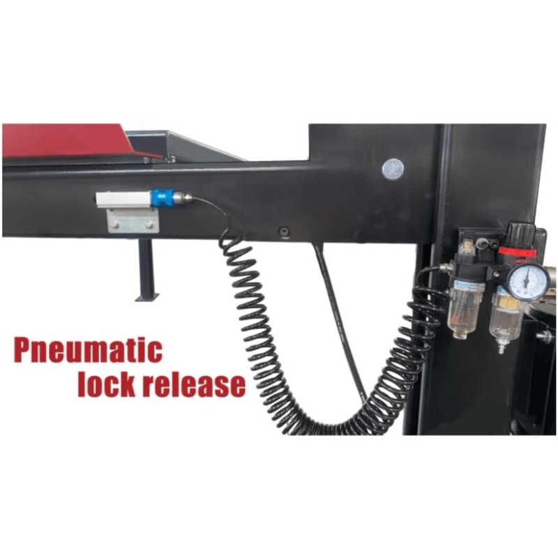 Katool KT-4M110PA 11,000 lb. 4-Post Alignment Lift with 7,000 lb Rolling Jack