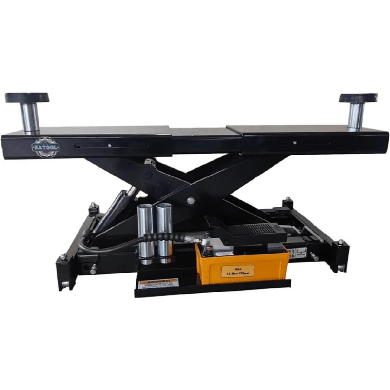 Katool KT-4M110PA 11,000 lb. 4-Post Alignment Lift with 7,000 lb Rolling Jack