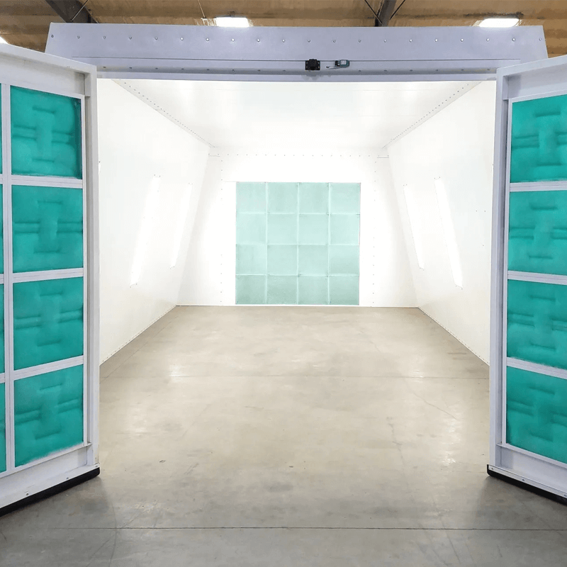 Cross Flow Paint Booth PSB-AFCF23B-AK