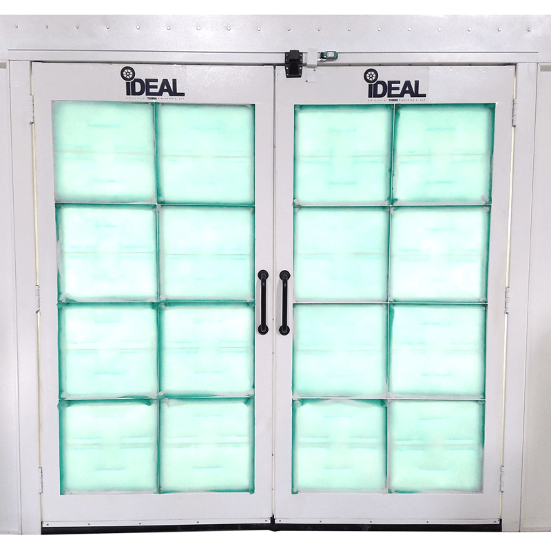 Cross Flow Paint Booth PSB-AFCF23B-AK