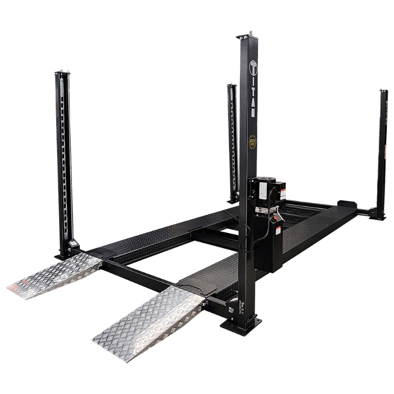 Titan SDPL-9KMS-XLT 9,000lb 4 Post Lift - Master Series