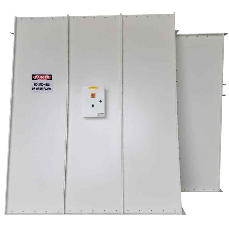 Ideal PSB-AFOFB1388-AK Open Face Paint Booth