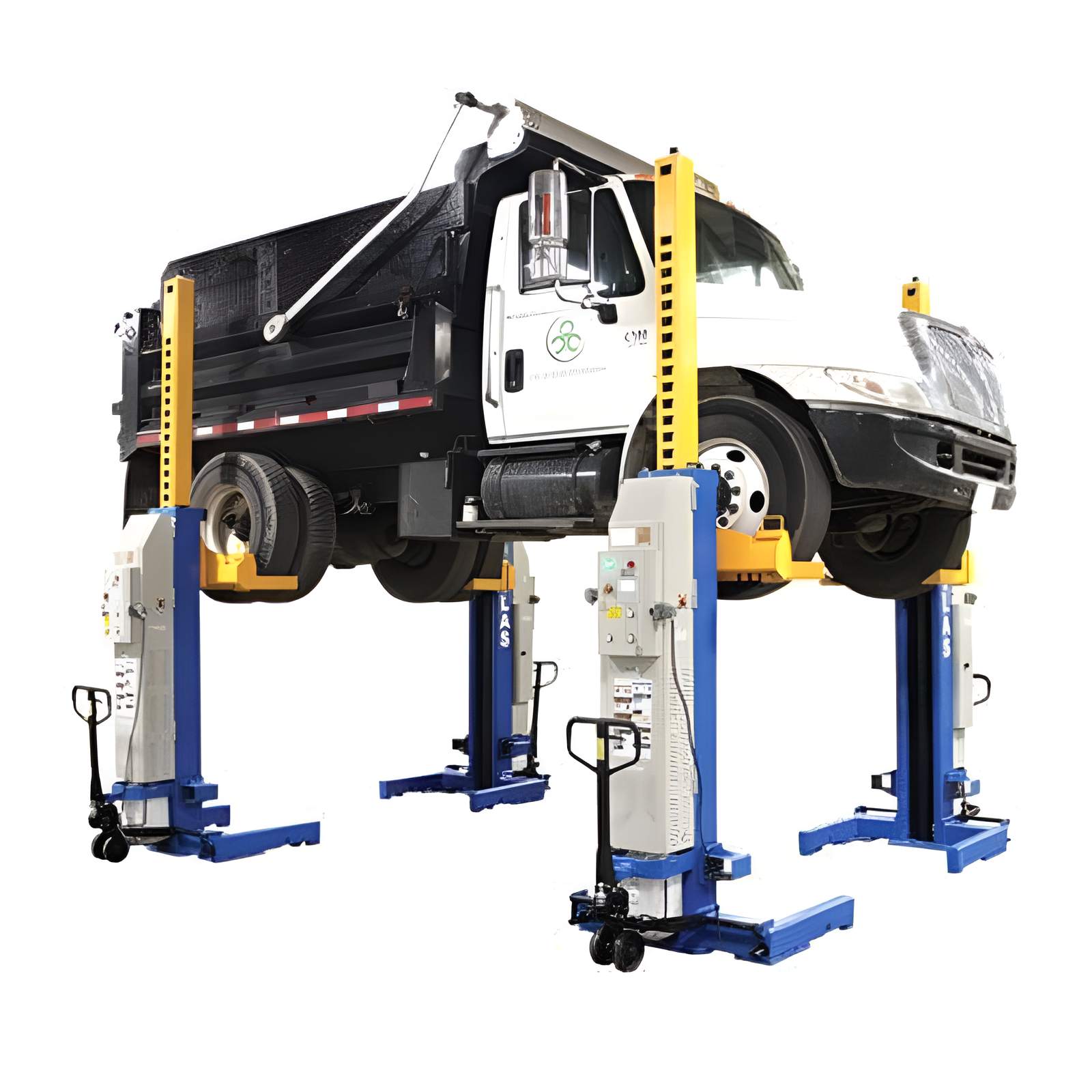 Atlas ML-4030BC 16,500lb Mobile Column Lift (4-pack) - ALI Certified