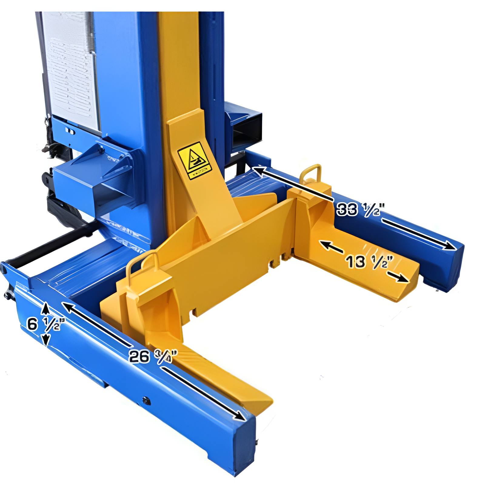 Atlas ML-6045BC 16,500lb Mobile Column Lift System (6 Pack) - ALI Certified