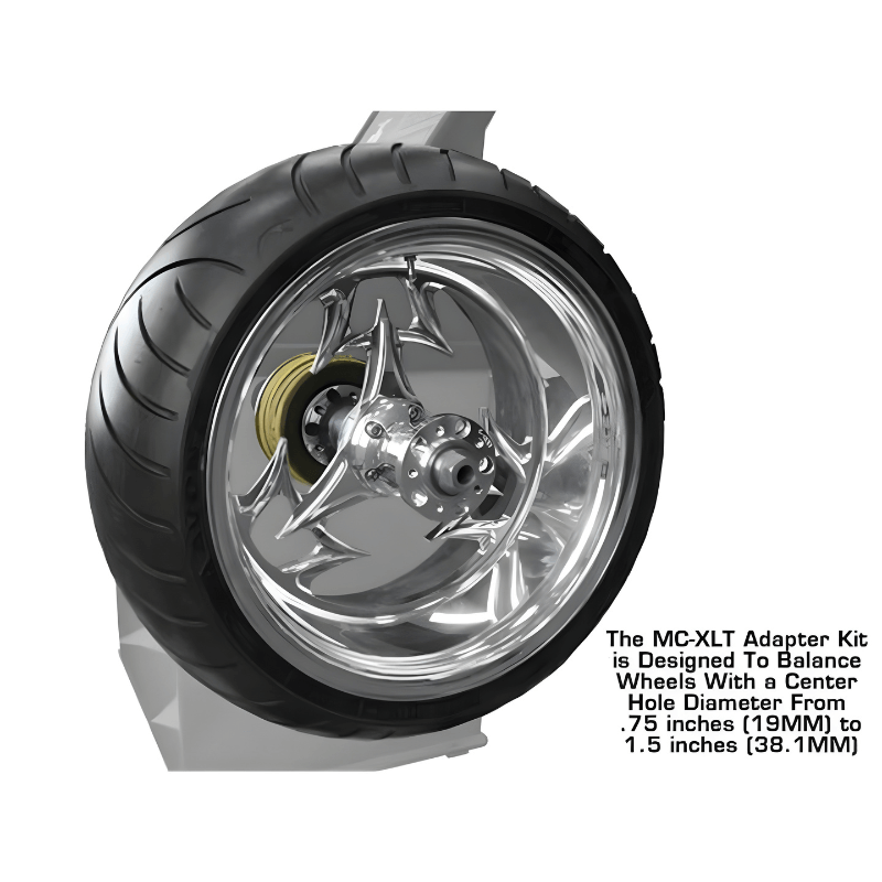 Atlas MCXLTKT Wheel Balancer Motorcycle Adapter Kit (Extra Large)