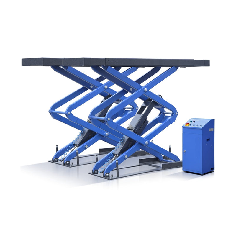 Hydraulic Scissor Double Cylinder Hydraulic Lift Scissor Car Lift Moveable Car Lift on Sale