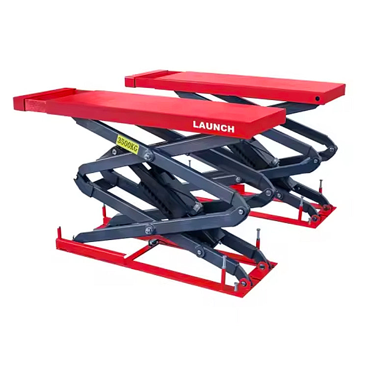 Original TLT635A Auto Car Lift Underground Scissor Hydraulic Lift with 3500KG Lifting Capacity