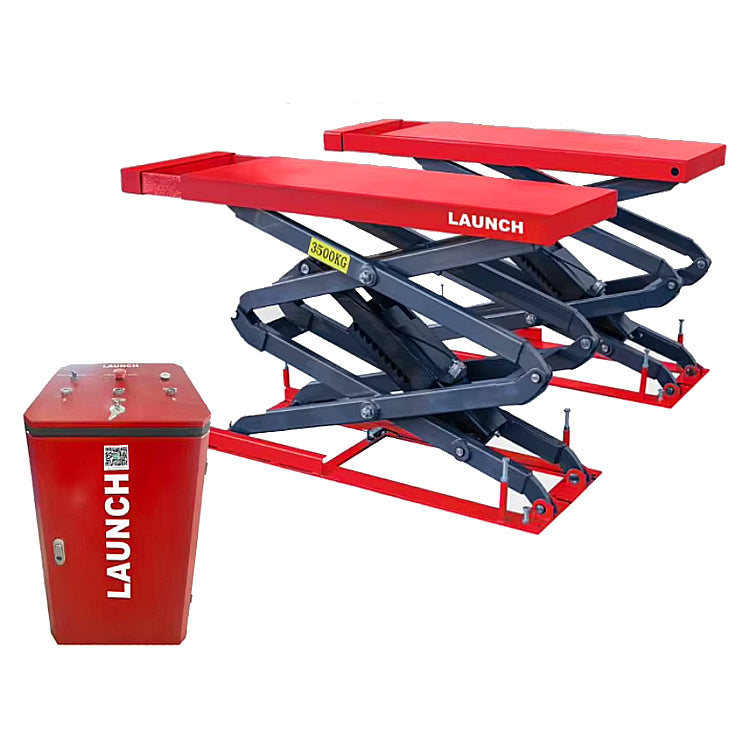 Original TLT635A Auto Car Lift Underground Scissor Hydraulic Lift with 3500KG Lifting Capacity