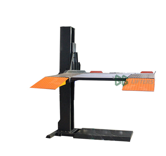 CE Proved 4400 Lbs Hydraulic Single Post Car Parking Lift