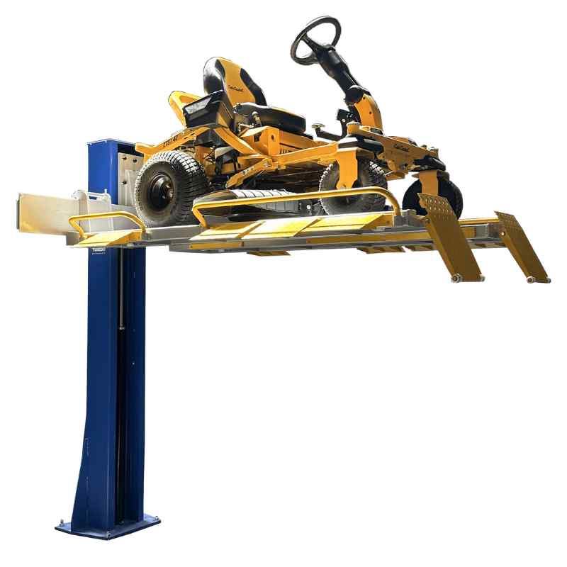 Ideal SC-2K-UTV-X 2,000lb Mower Lift Single Column Lift - 110V Duro Included