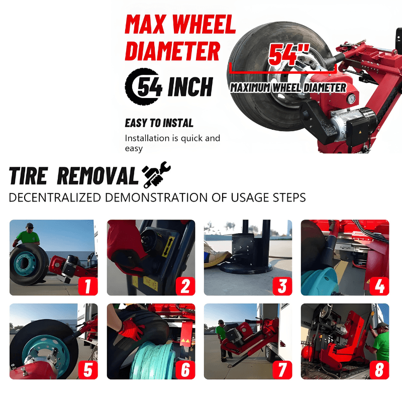 Katool KT-308 Mobile Tire Changer