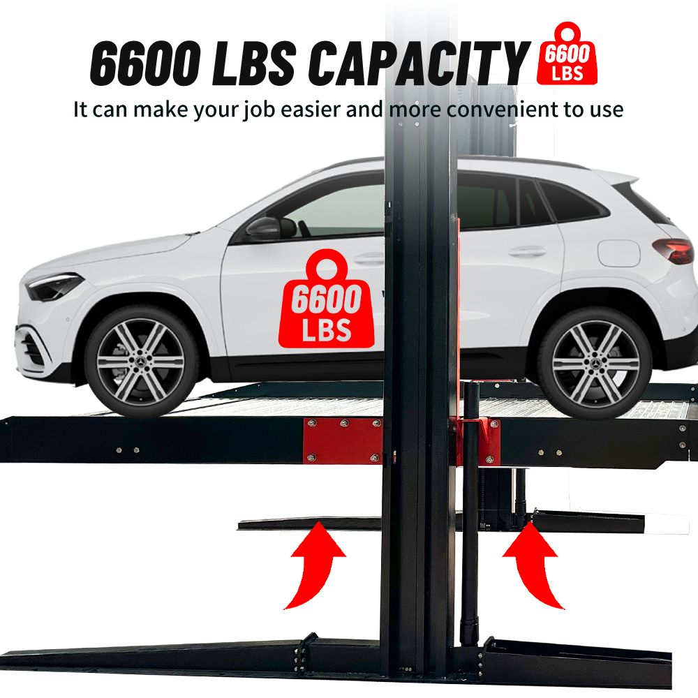 Katool Two Post KT-P2700 - 6600lb Parking Lift