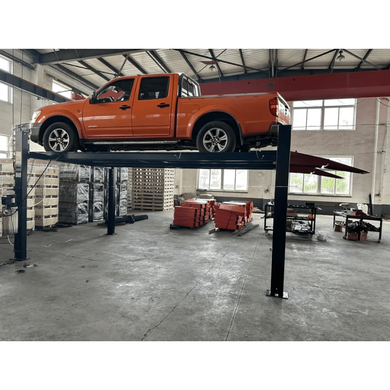 Katool KT-4M110PA 11,000 lb. 4-Post Alignment Lift with 7,000 lb Rolling Jack