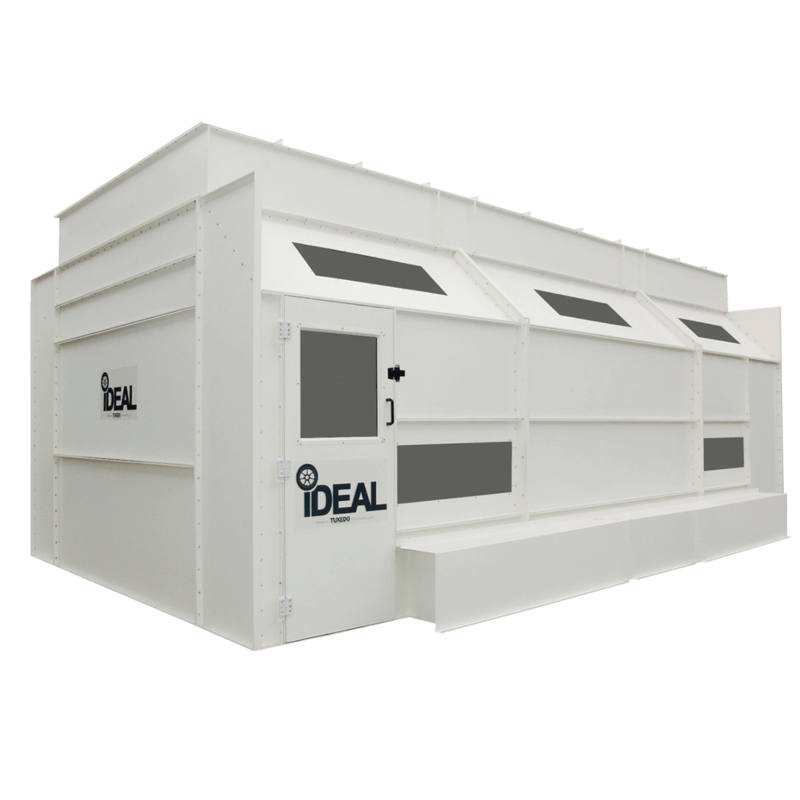 Side Downdraft Paint Booth PSB-SDD26B-AK