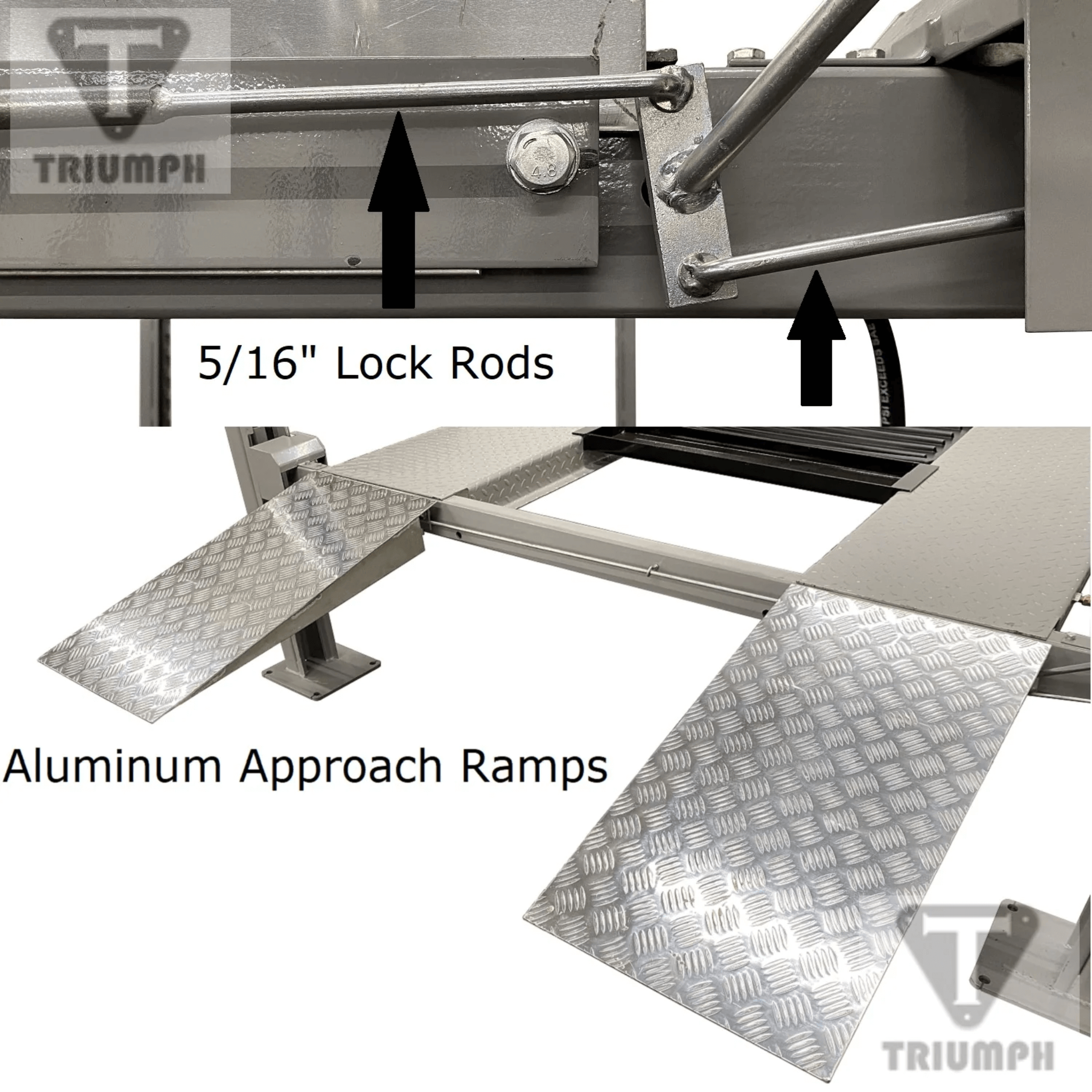 Triumph NSS-8XLT 8,000lb Vehicle Storage Lift, Extra Long & Tall