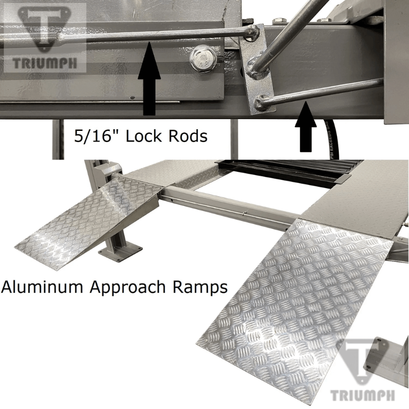 Triumph NSS-8SQ, Classic 8,000lb Vehicle Storage Lift - Shorter Length