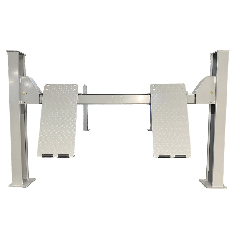 Triumph NTR-16 16,000 lb 4 Post Lift With (2) RJ-9000 Rolling Bridge Jack Combo