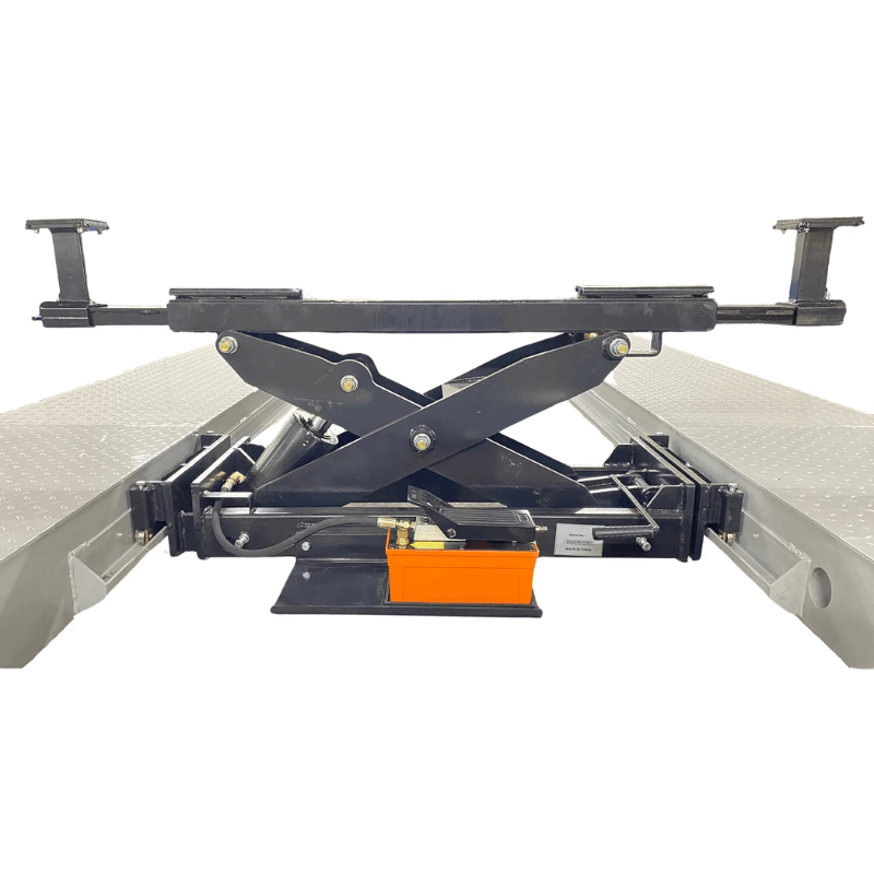 Triumph NTR-16 16,000 lb 4 Post Lift With (2) RJ-9000 Rolling Bridge Jack Combo