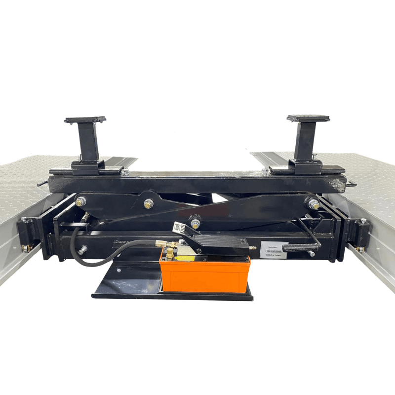 Triumph NTR-16 16,000 lb 4 Post Lift With (2) RJ-9000 Rolling Bridge Jack Combo