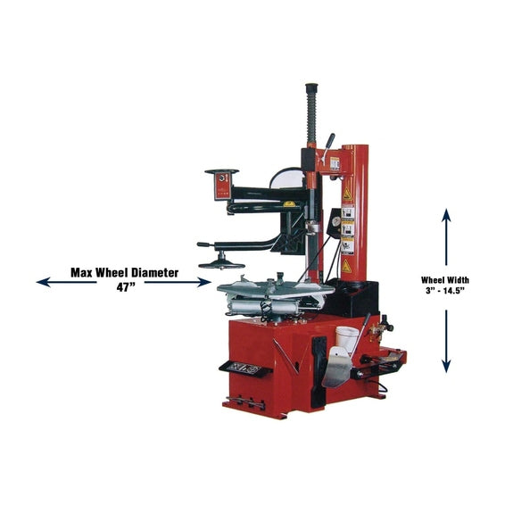 Tuxedo TC-950-WPA Tire Changer with Left Side Press Arm